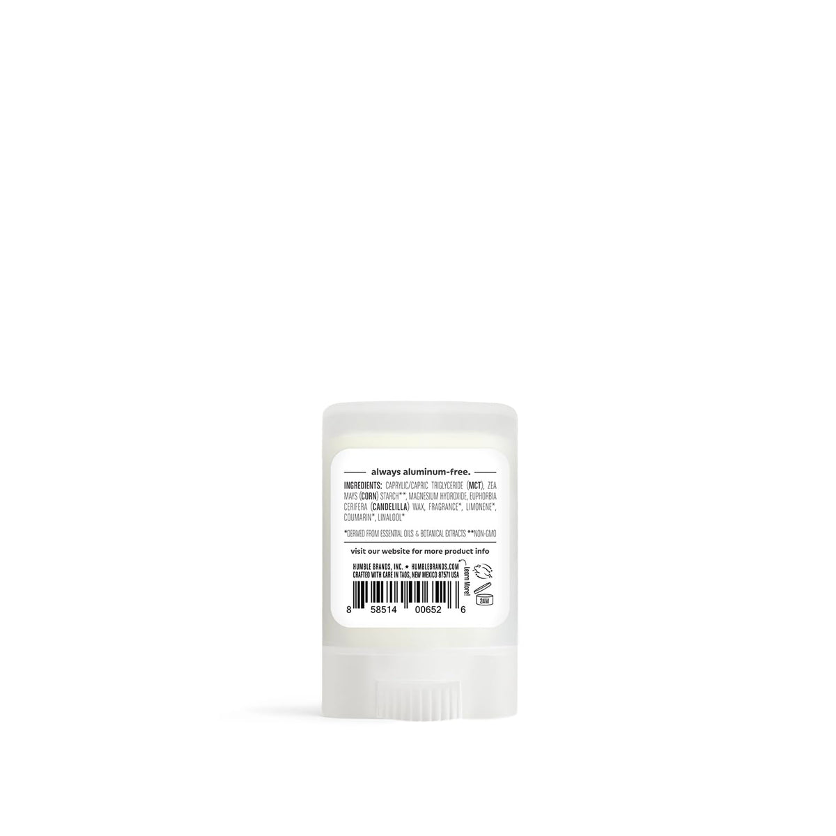 HUMBLE easy glide application for fresh underarms