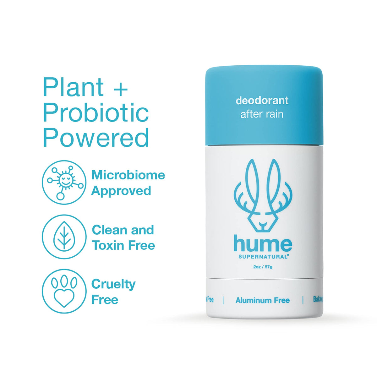 Hume Supernatural aloe cactus flower ingredients emphasize soothing skin.