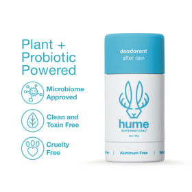 Hume Supernatural aloe cactus flower ingredients emphasize soothing skin.