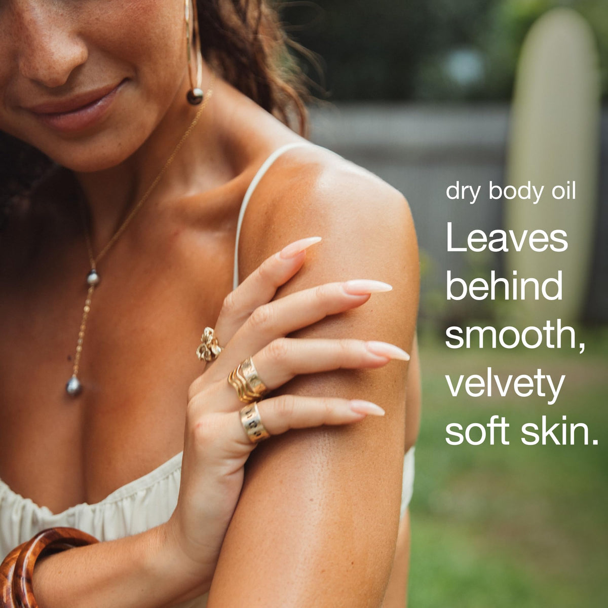 Hume Supernatural oil spray used as lotion replacement for lasting hydration.
