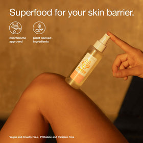 Hume Supernatural all-day hydration concept for lasting moisture.
