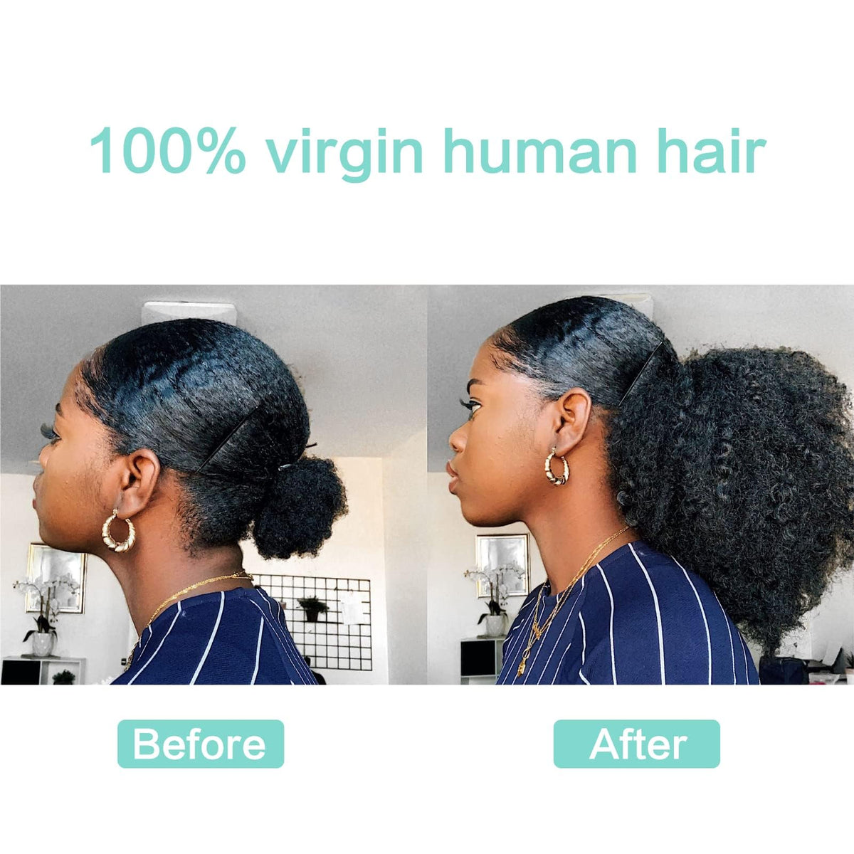 Humistwbiu 16-inch length creates dramatic volume with natural movement.