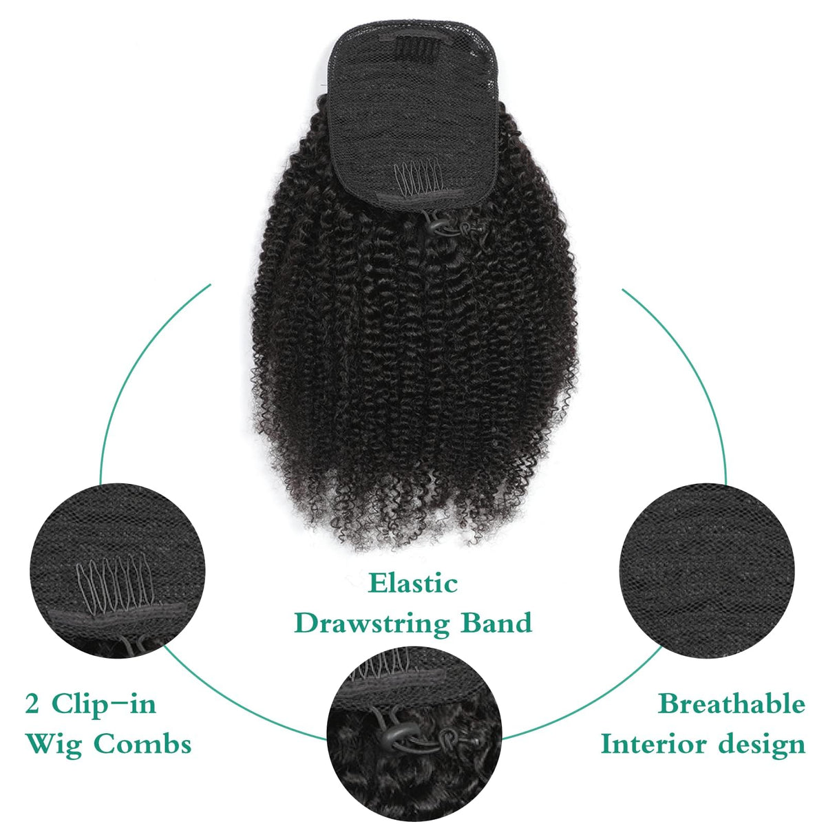 Humistwbiu natural black shade blends with diverse hair textures.