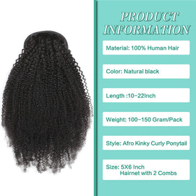 Humistwbiu two-clips elastic-band system keeps ponytail firmly in place.
