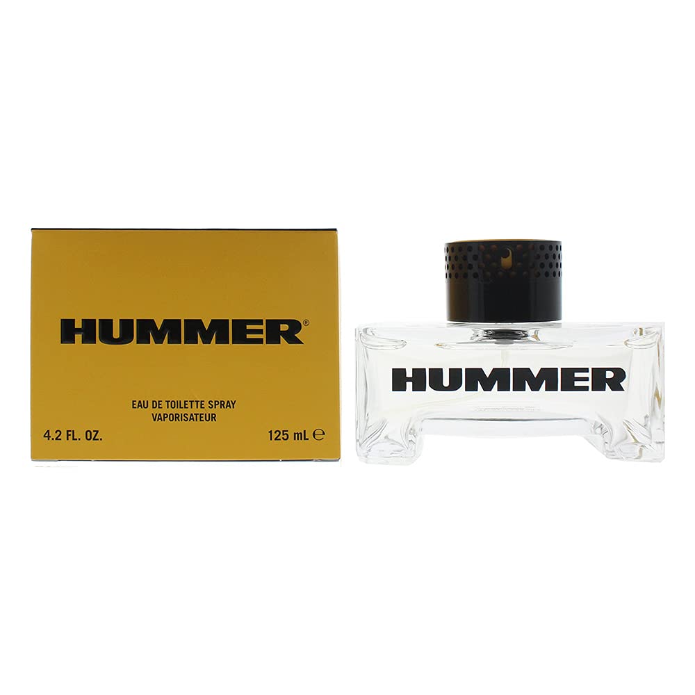 Hummer For Men bottle close-up, sleek design, ideal for daily scent
