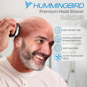 HUMMINGBIRD MK13 ergonomic grip for secure wet or dry use.