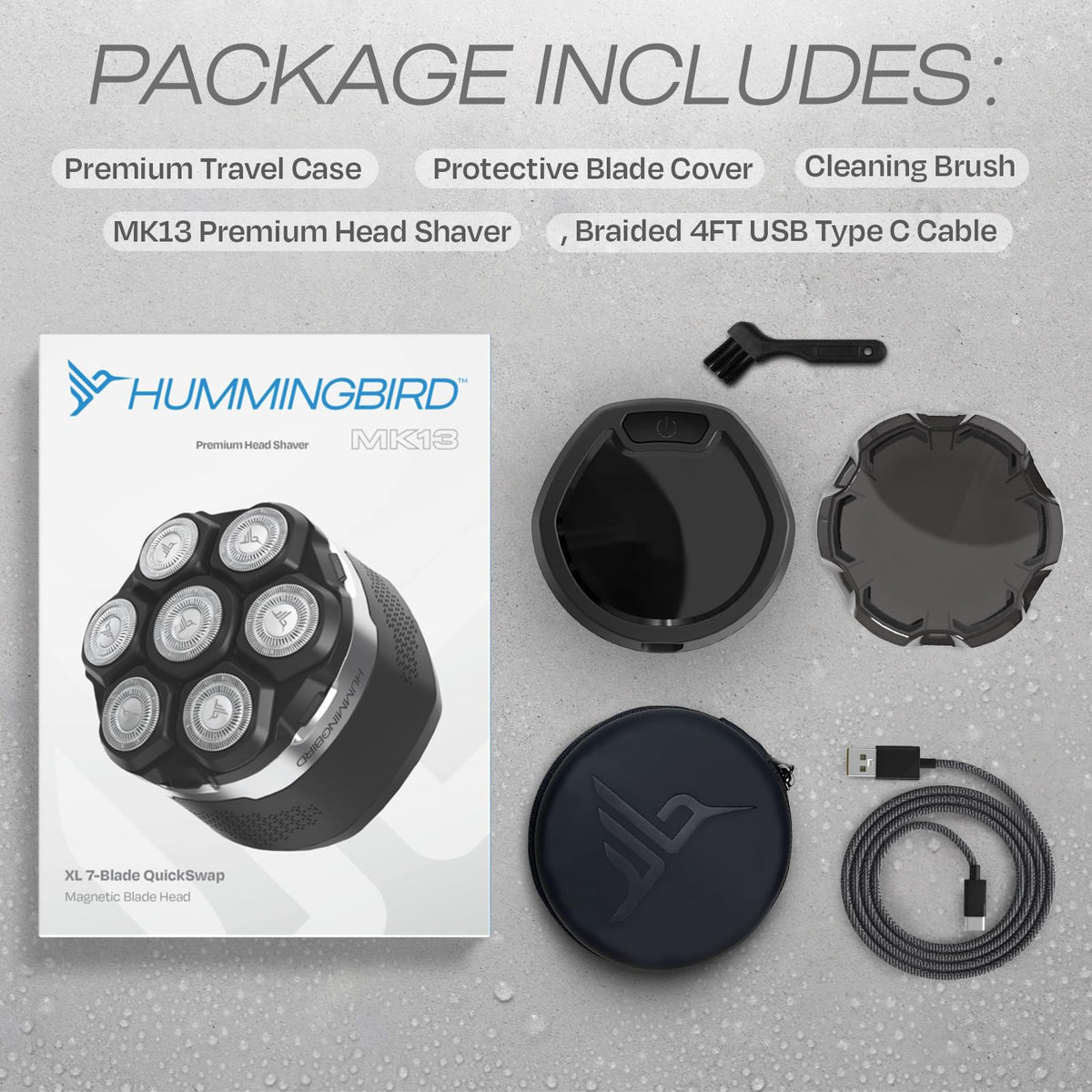 HUMMINGBIRD MK13 compact travel case for organized packing.