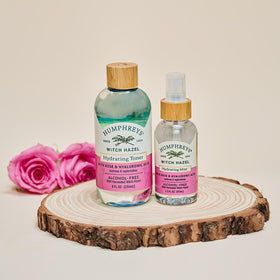 Humphreys eco-friendly packaging emphasizes sustainable, cruelty-free skincare.