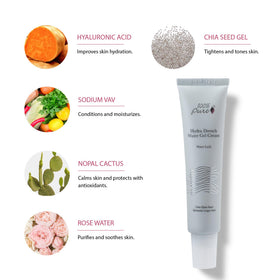 Silky texture on skin provides a light, fast-absorbing finish.
