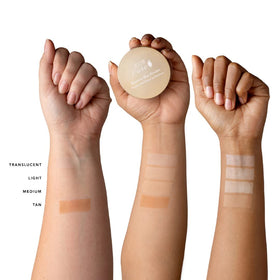 100% Pure Bamboo Blur Powder vegan cruelty-free formula supports clean beauty