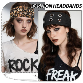 Four-pack headbands ready to elevate daily outfits.
