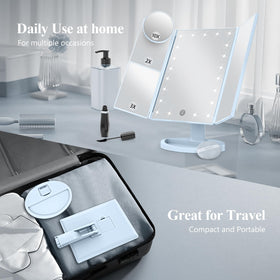 HUONUL makeup mirror 10x magnification for detailed precision