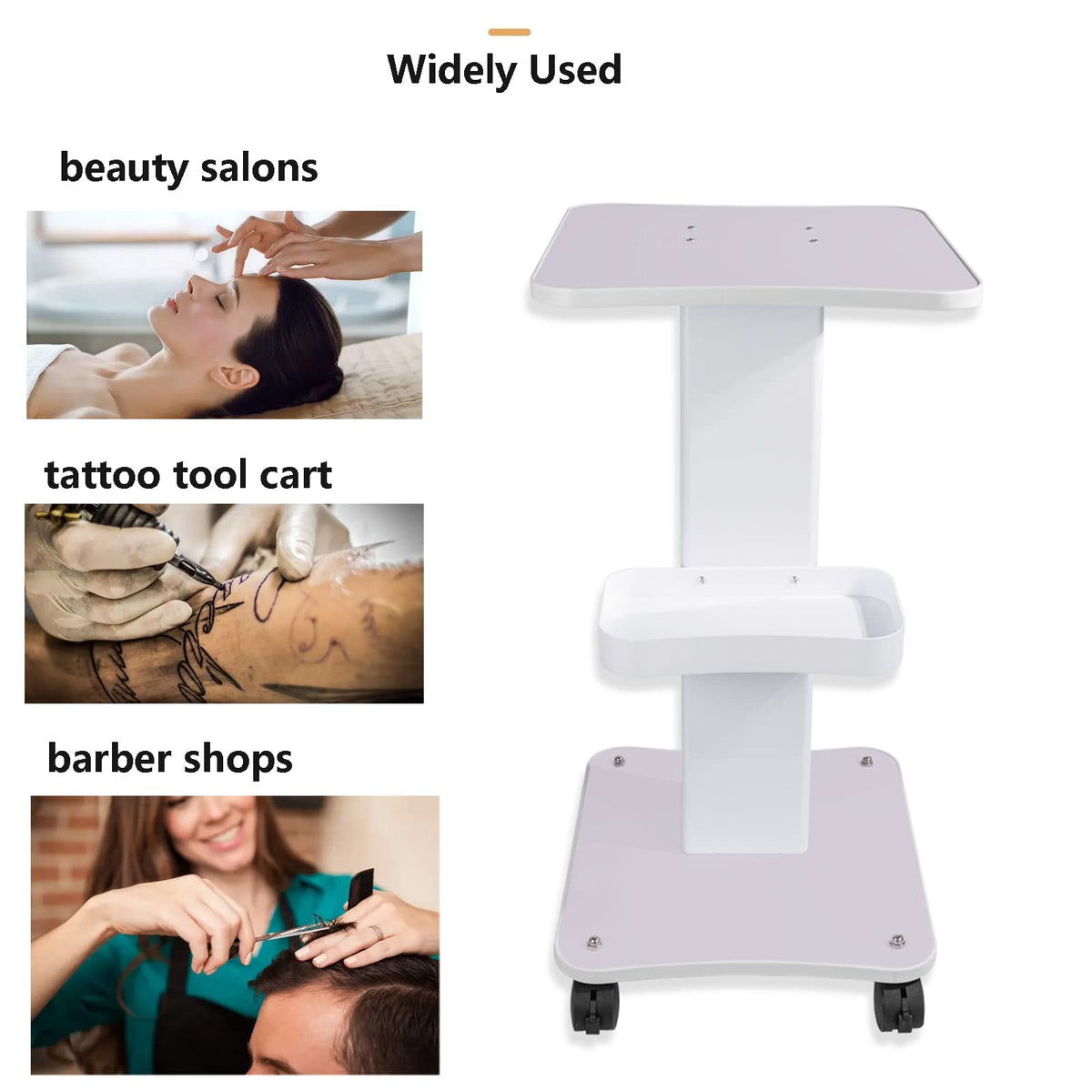HUOXOU three-tier design maximizing tool placement in salon