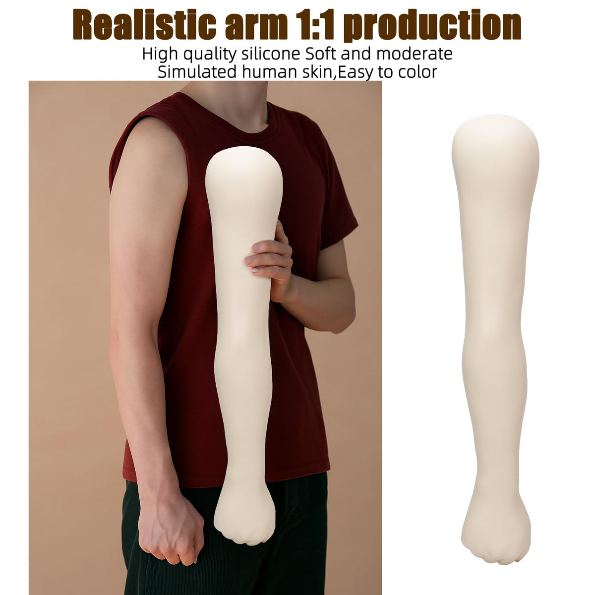 HUOXOU silicone arm length 24.8 inches ideal for large patterns