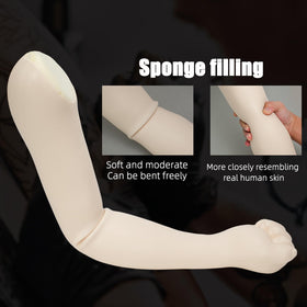 HUOXOU bendable silicone arm with soft sponge fill for versatile angles