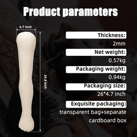 HUOXOU display ready silicone arm to showcase tattoo technique
