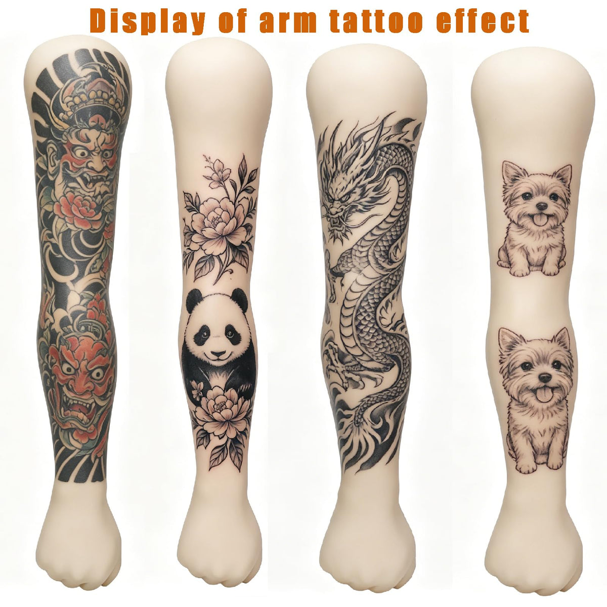 HUOXOU white variant silicone arm offering clean ink contrast