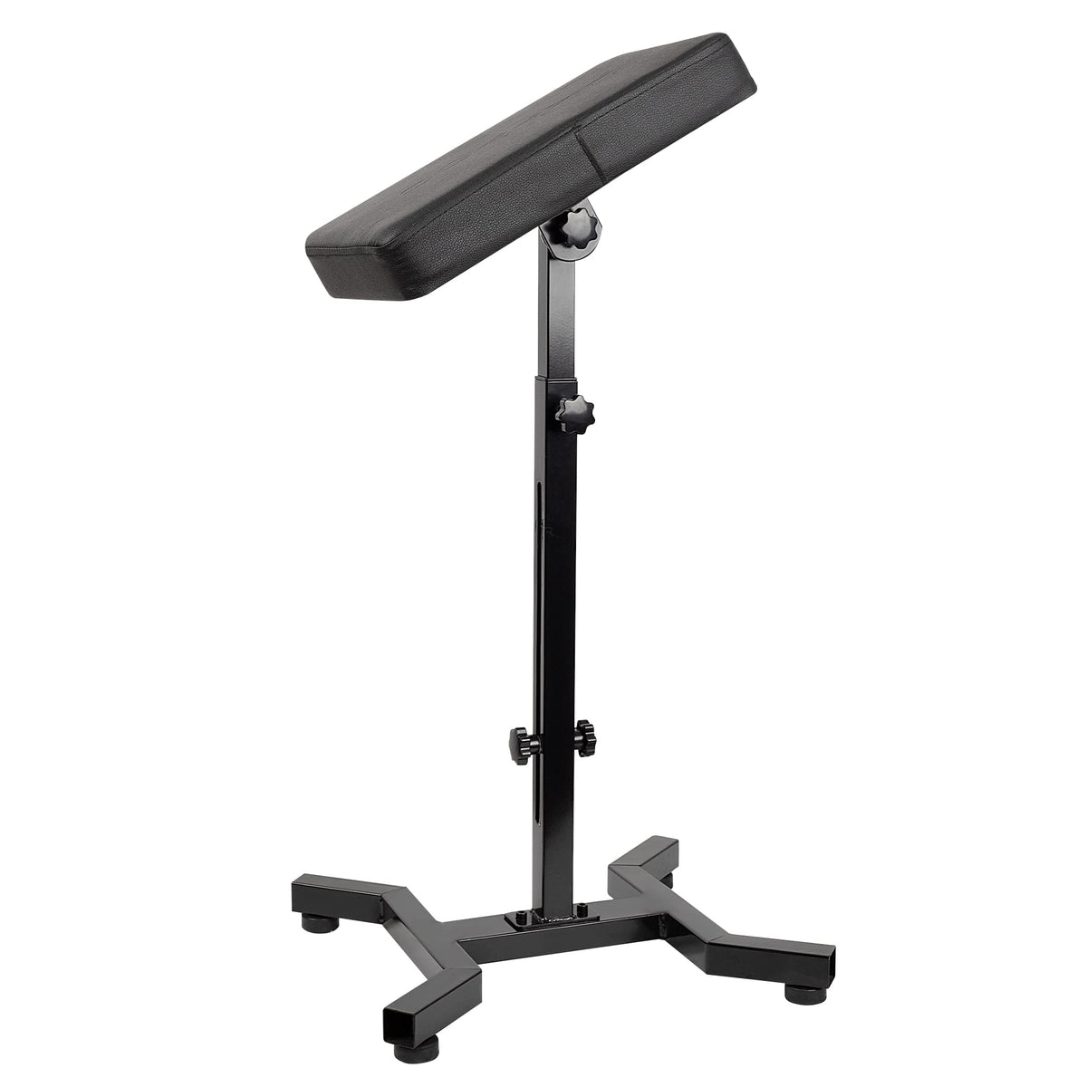 HUOXOU tattoo arm rest with four-corner base provides sturdy stability for precise sessions.