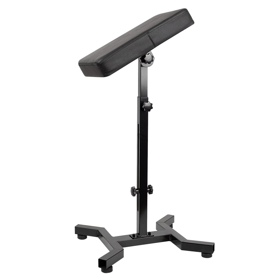 HUOXOU tattoo arm rest with four-corner base provides sturdy stability for precise sessions.