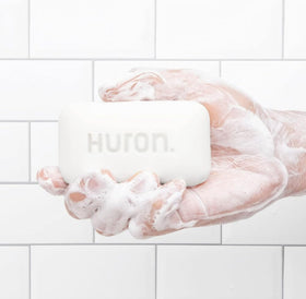 Huron bar soap moisturizing cleanse preserves skin moisture during washing