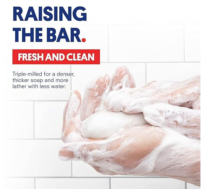 Huron bar soap 6-pack displayed for convenient daily use