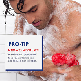 Huron Body Wash Sea Salt Driftwood foam shows rich lather for deep clean