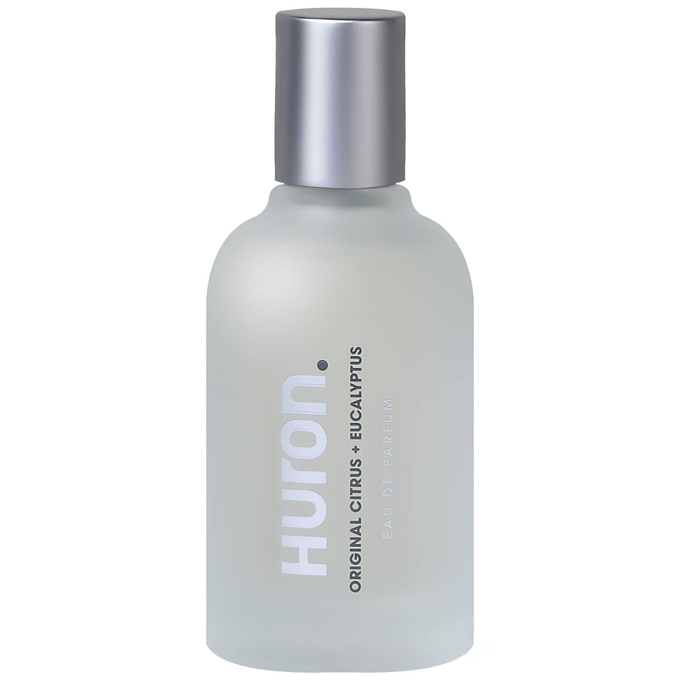 Huron Cologne bottle front, fresh everyday fragrance for versatile wear