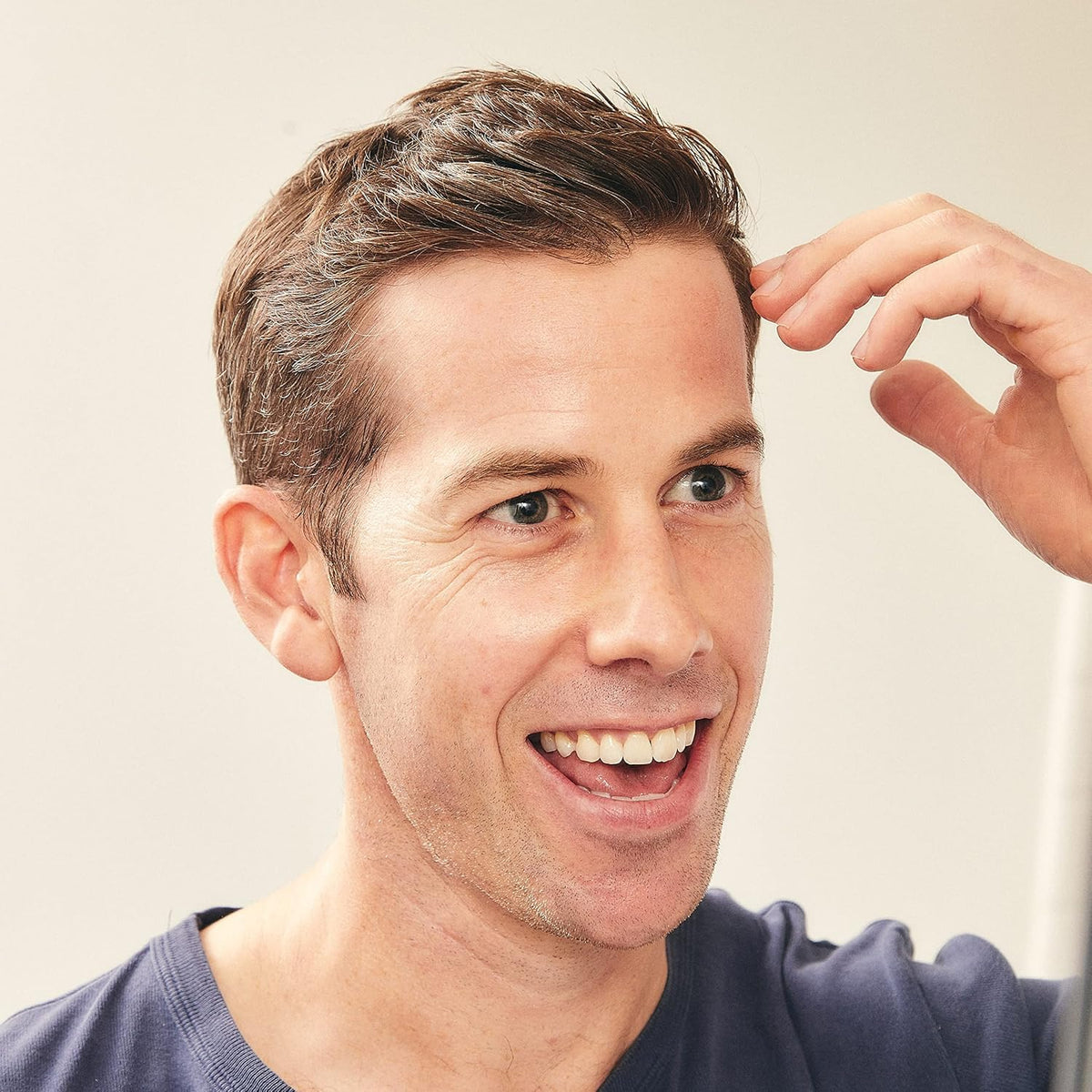Huron Hair Styler matte finish look conveys natural texture and movement.