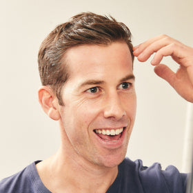 Huron Hair Styler matte finish delivers a clean, low-shine look.