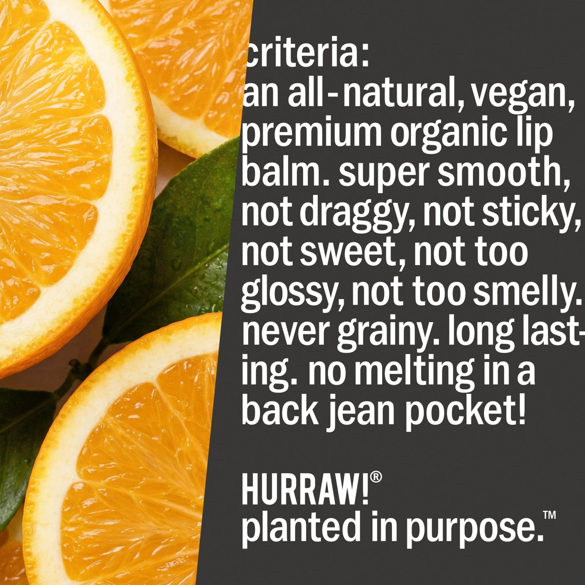 Lips swatch of Hurraw Moon Night Lip Balm with a clear finish.