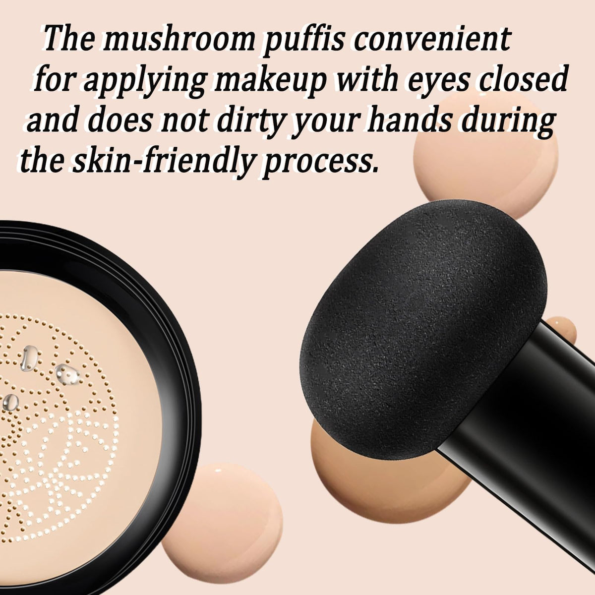 Hush Foundation helps even tone while minimizing visible imperfections on mature skin.
