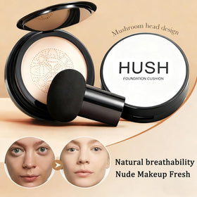 Hush Makeup Foundation moisture-locking formula keeps mature skin hydrated