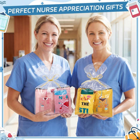 Hushee nurse gift set makeup bag close-up showing durable canvas