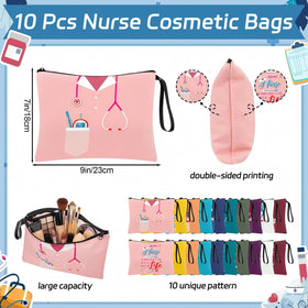 Hushee nurse gift set transparent bags for neat presentation