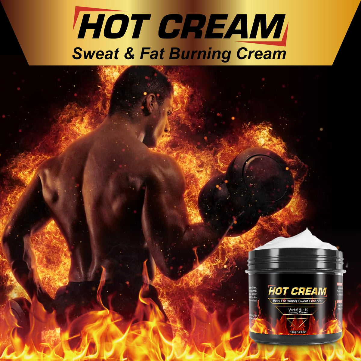 HUYEHF Sweat Cream two-pack keeps you stocked for training days.