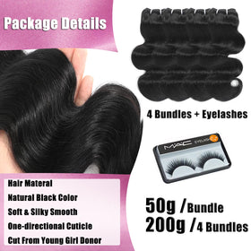 HVN-KVVM body wave bundles full density weft adds thickness and bounce