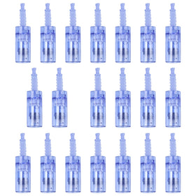 HVVGUT Dr Pen A6 cartridges pack with protective case for at-home microneedling.
