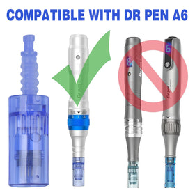HVVGUT Dr Pen A6 ergonomic handle for comfortable sessions.