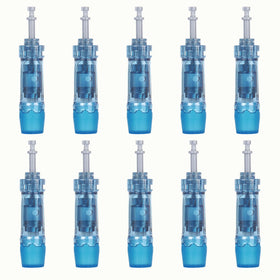 HVVGUT microneedling cartridge with 18-pin, 0.25mm for Dr Pen M8S/A8/A9/A11, ideal for at-home use.