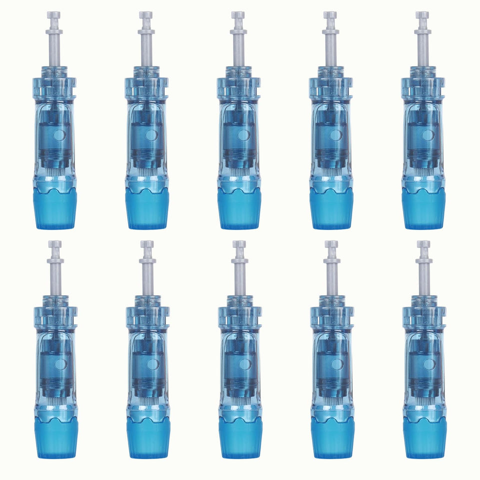 HVVGUT microneedling cartridge with 18-pin, 0.25mm for Dr Pen M8S/A8/A9/A11, ideal for at-home use.