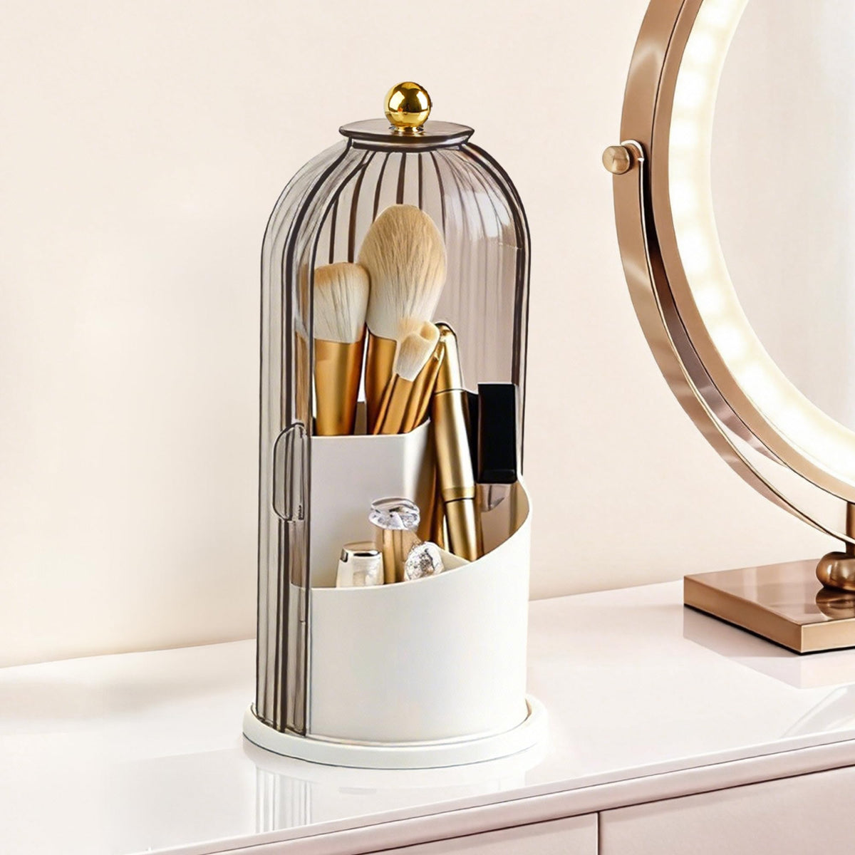 Hvygss 360° rotating base for easy access to brushes.