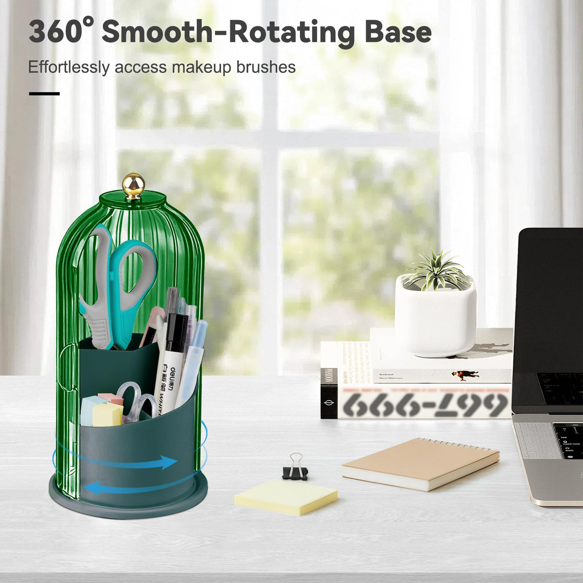 Hvygss multifunctional desk organizer used on a vanity