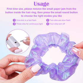 Hwahong glow scrunchies ideal as party favors and gifts.