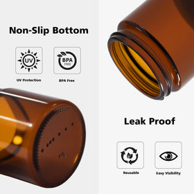 HXARTMIS amber jar inner liner protecting contents and hygiene