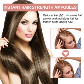 HXLANE Hair Ampoule Treatment in use for targeted nourishment.