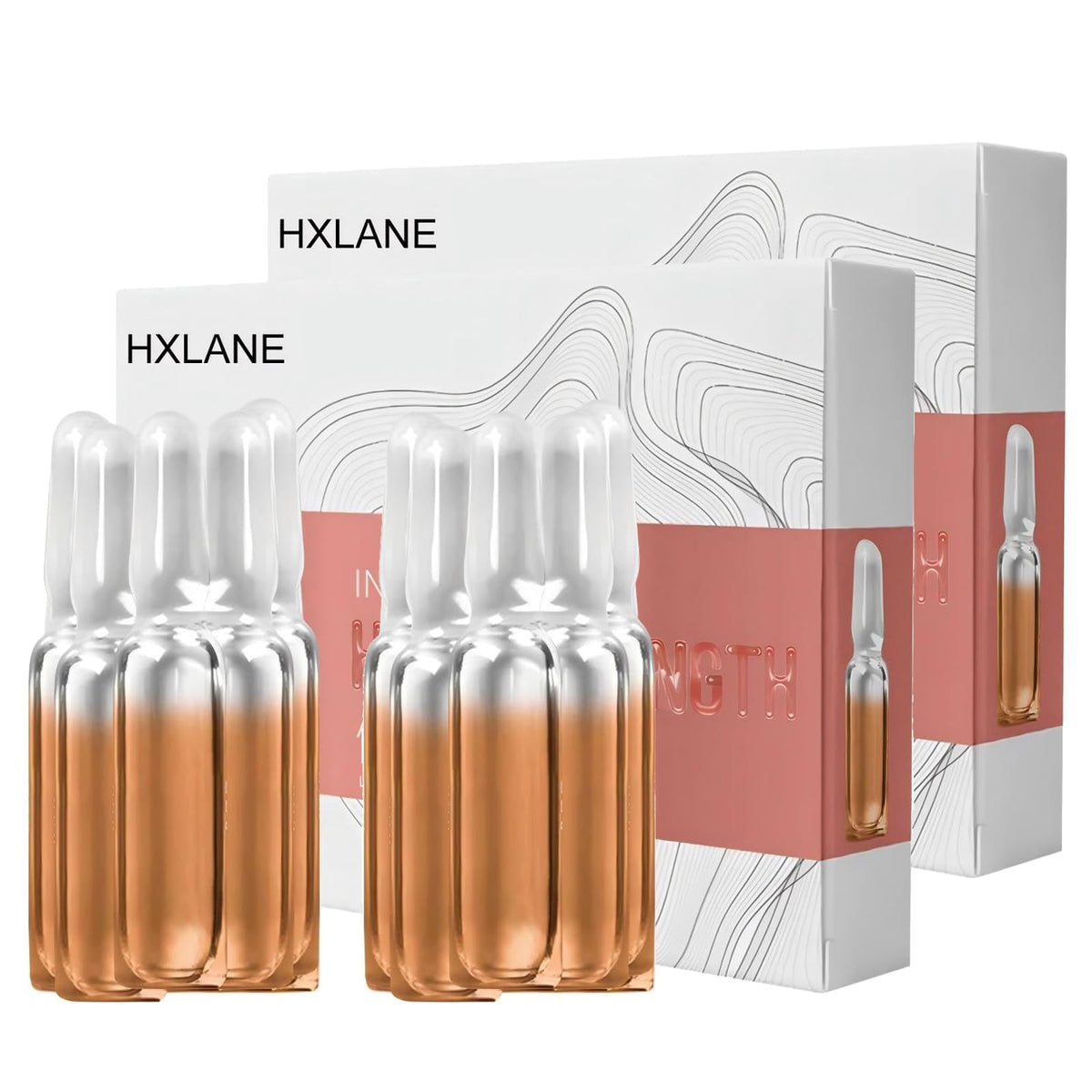 HXLANE Hair Ampoule Treatment bottle ready for daily nourishment.