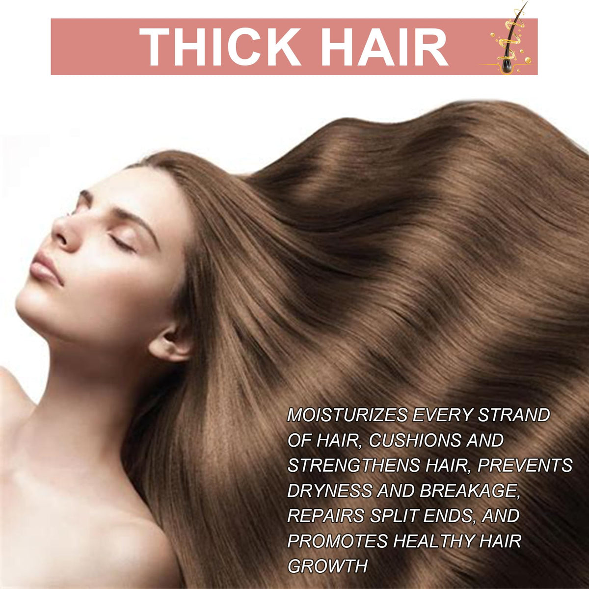 HXLANE Hair Ampoule Treatment lotion texture close-up for smooth application.