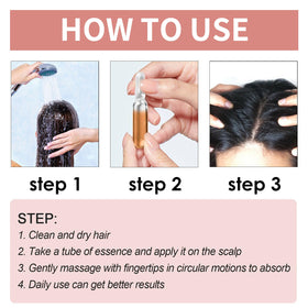 HXLANE Virgin hair benefits from Hair Ampoule Treatment resilience.
