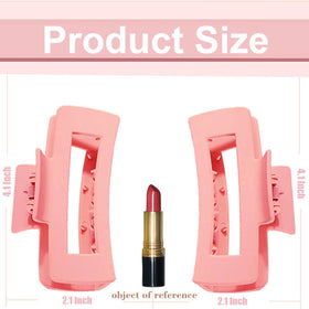 HXOGD large claw clip with strong spring for thick hair.