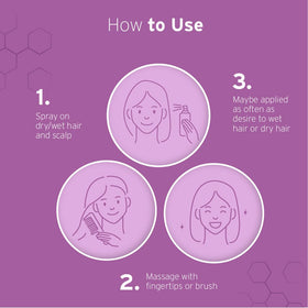 Hyalogic Biotin Volumizing Hair Spray scalp nourishment shot supports healthy strands